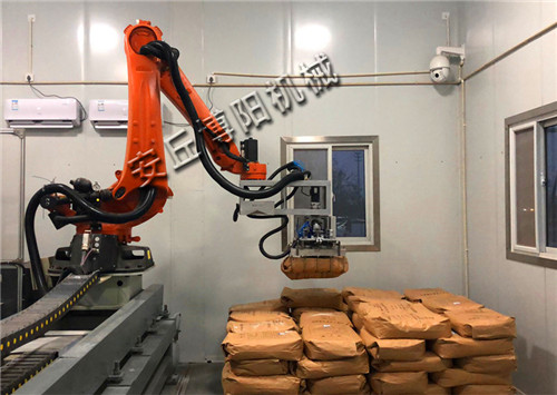 稀土（tǔ）包裝碼垛機在使用中測常見問題