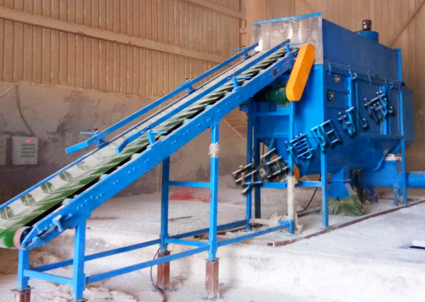 細粉自動拆包（bāo）機在粉體行業使（shǐ）用過程中（zhōng）有什麽好處?