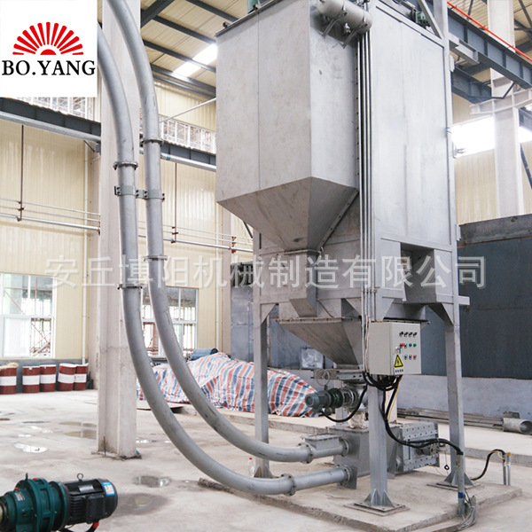 滑（huá）石粉噸袋拆袋機為什麽稱為環保型拆包設備？