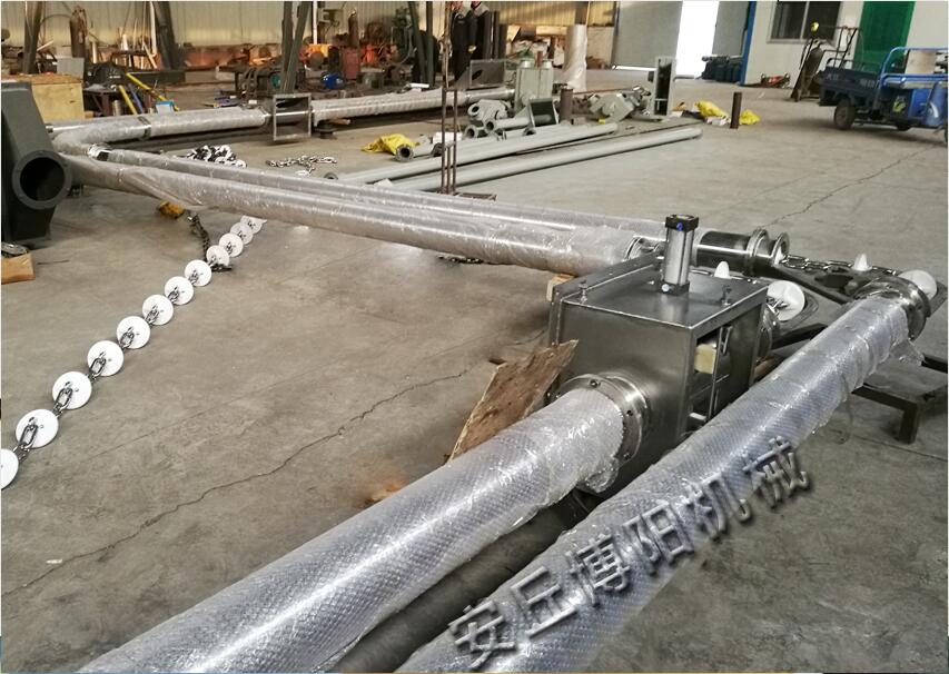 石粉（fěn）管鏈式輸送機怎樣布局使用？