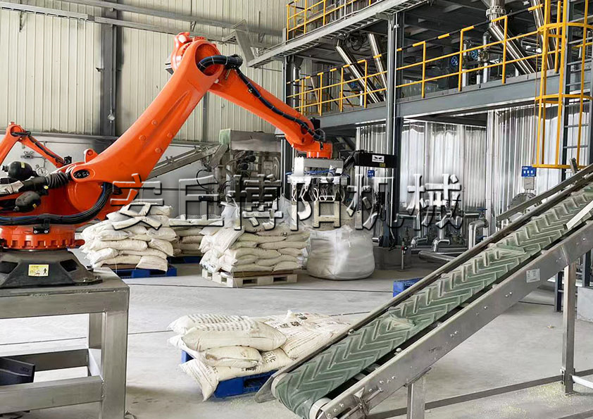 鋁酸鈣粉全（quán）自動（dòng）拆包機的工藝（yì）流程（chéng）是什麽？