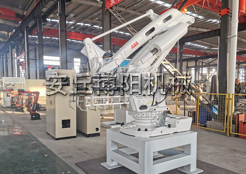 PP顆粒自動（dòng）碼垛機器（qì）人的優點有哪些（xiē）？