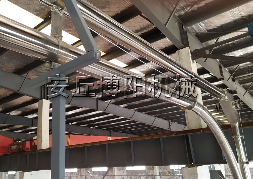 氧化鎂管鏈式輸（shū）送機會對物料造成汙染嗎？