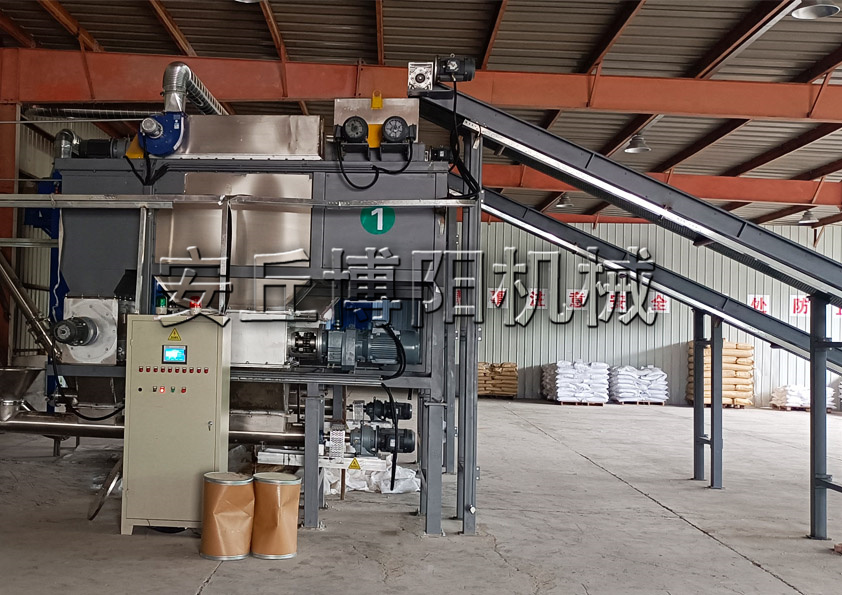 純堿自動拆包機工（gōng）作原（yuán）理和性能優勢是什麽（me）呢？