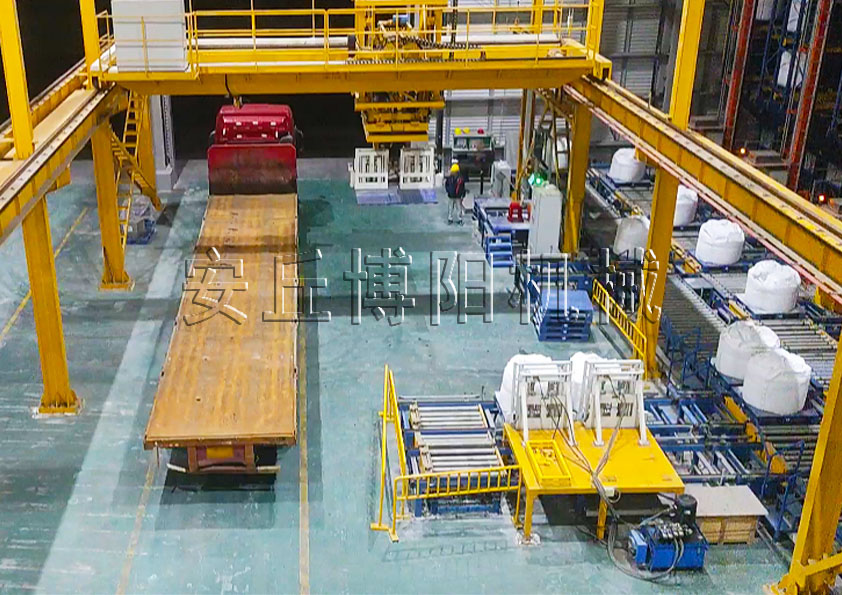 氯酸（suān）鈉（nà）全自（zì）動噸袋（dài）裝（zhuāng）車機主要機構和工作（zuò）流程是什麽？