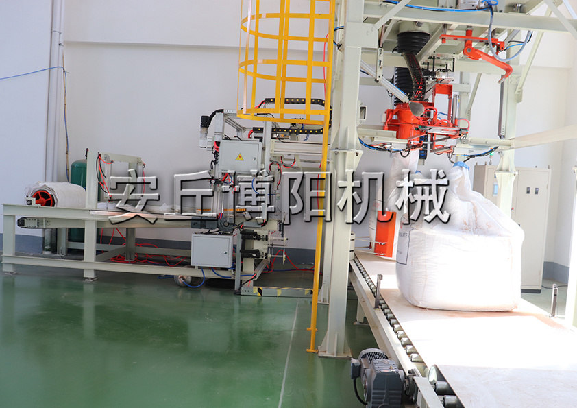 鋰電池粉全自動噸袋包裝機工作流程 粉（fěn）料全自動定量包裝秤特點