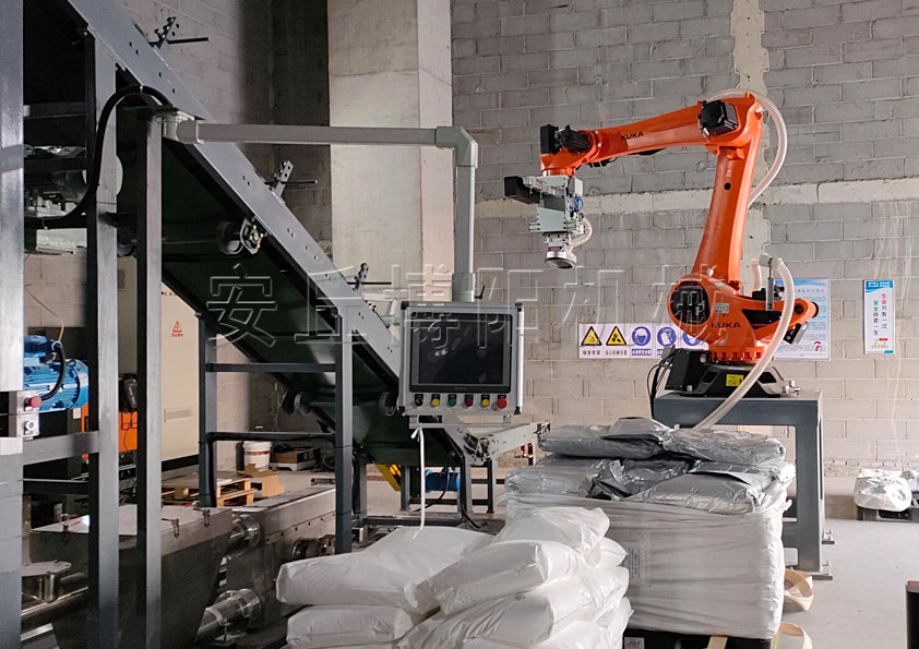 氧化鋅粉全自動拆包機械（xiè）手的工作流程和特點是什麽？